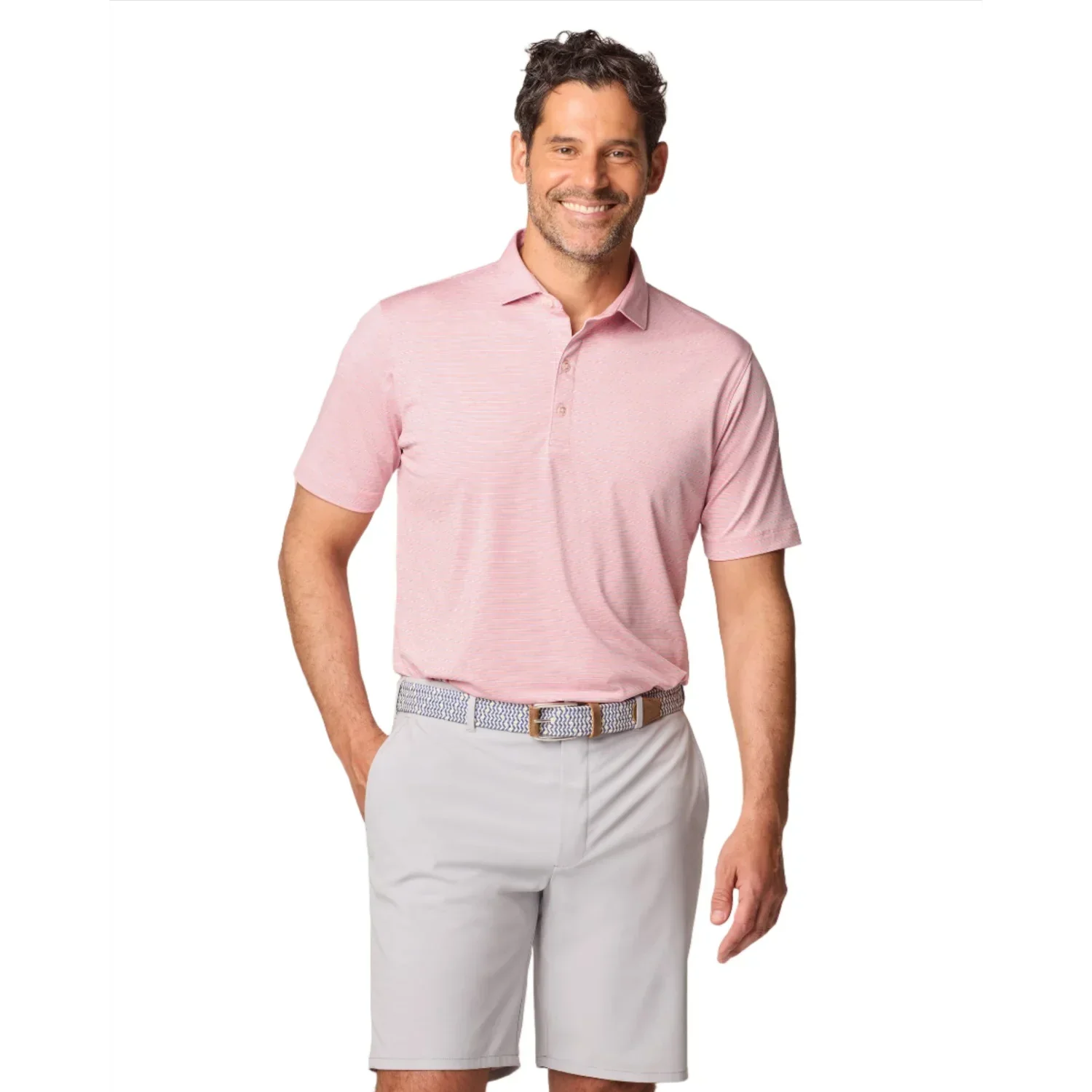 johnnie-O 01. MENS APPAREL - MENS SS SHIRTS - MENS SS POLO Men's Michael Performance Polo PALOMA