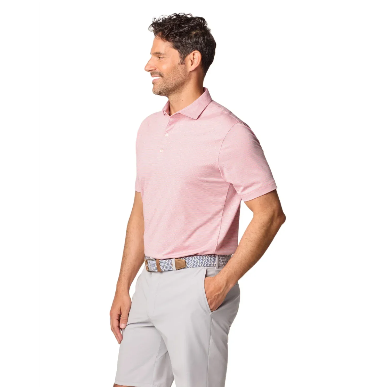 johnnie-O 01. MENS APPAREL - MENS SS SHIRTS - MENS SS POLO Men's Michael Performance Polo PALOMA