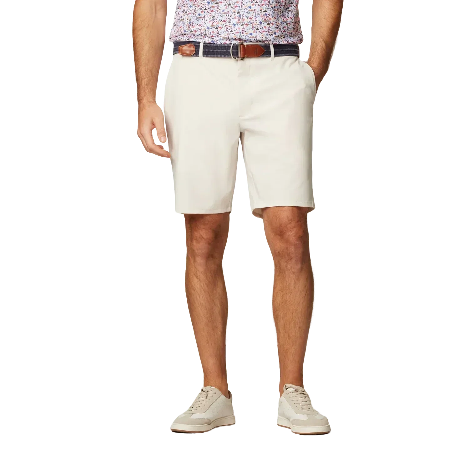 johnnie-O 01. MENS APPAREL - MENS SHORTS - MENS SHORTS CASUAL Men's Mulligan Shorts STONE