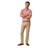 johnnie-O 01. MENS APPAREL - MENS PANTS - MENS PANTS CASUAL Men's Newport 5-Pocket Cotton Pant KHAKI