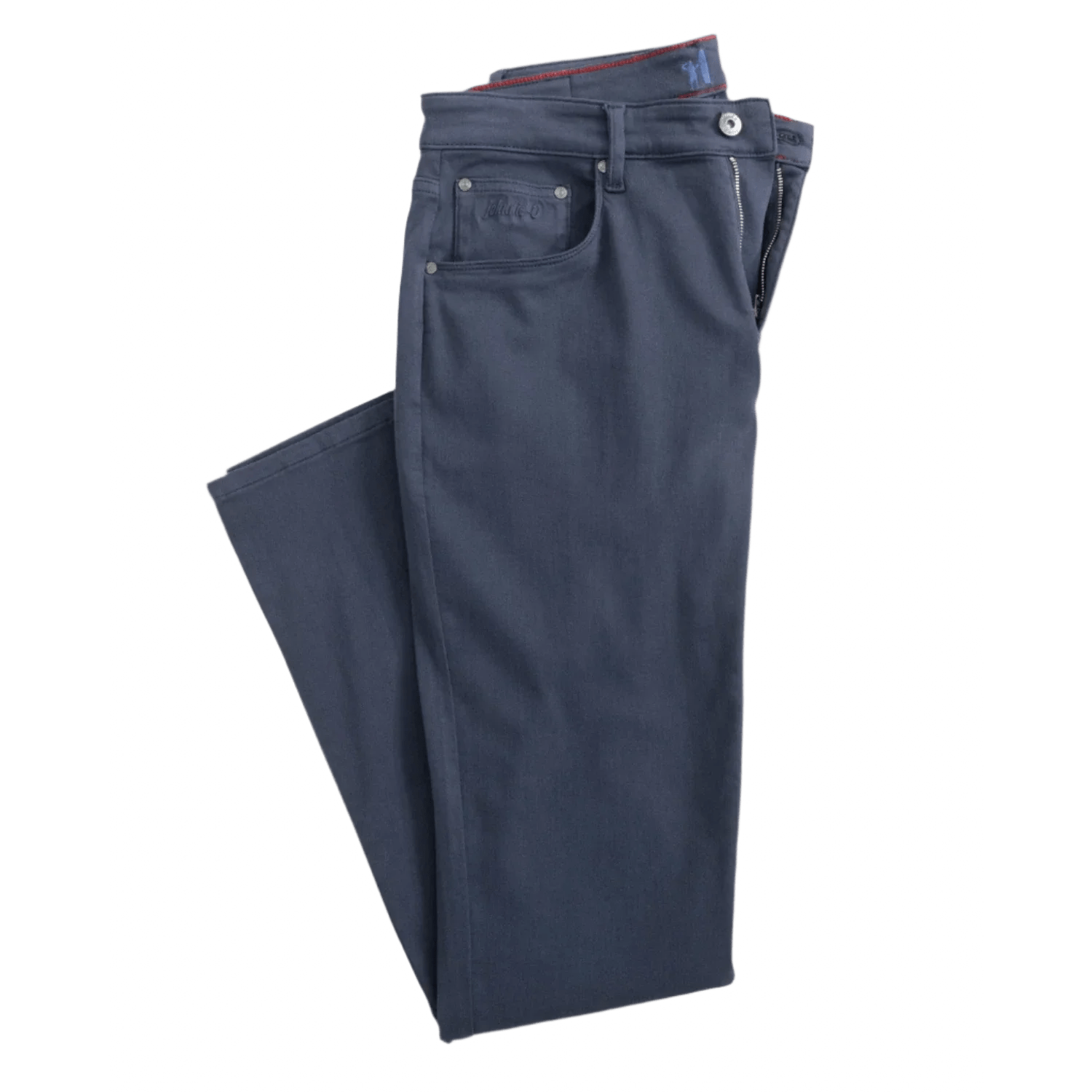 johnnie-O 01. MENS APPAREL - MENS PANTS - MENS PANTS CASUAL Men's Newport 5-Pocket Cotton Pant TWILIGHT