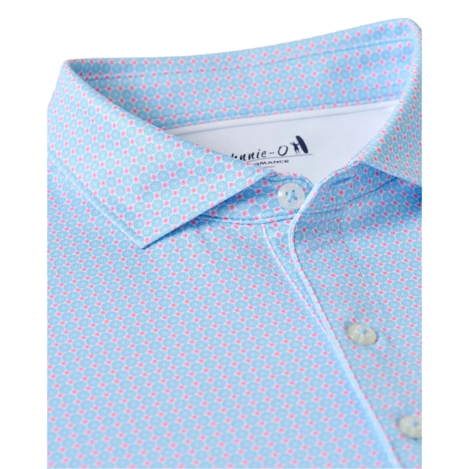 johnnie-O 01. MENS APPAREL - MENS SS SHIRTS - MENS SS POLO Men's Performance Jersey Polo - Julio MALIBLU