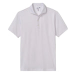 johnnie-O 01. MENS APPAREL - MENS SS SHIRTS - MENS SS POLO Men's Performance Jersey Polo - Pete WHITE