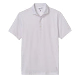 johnnie-O 01. MENS APPAREL - MENS SS SHIRTS - MENS SS POLO Men's Performance Jersey Polo - Pete WHITE