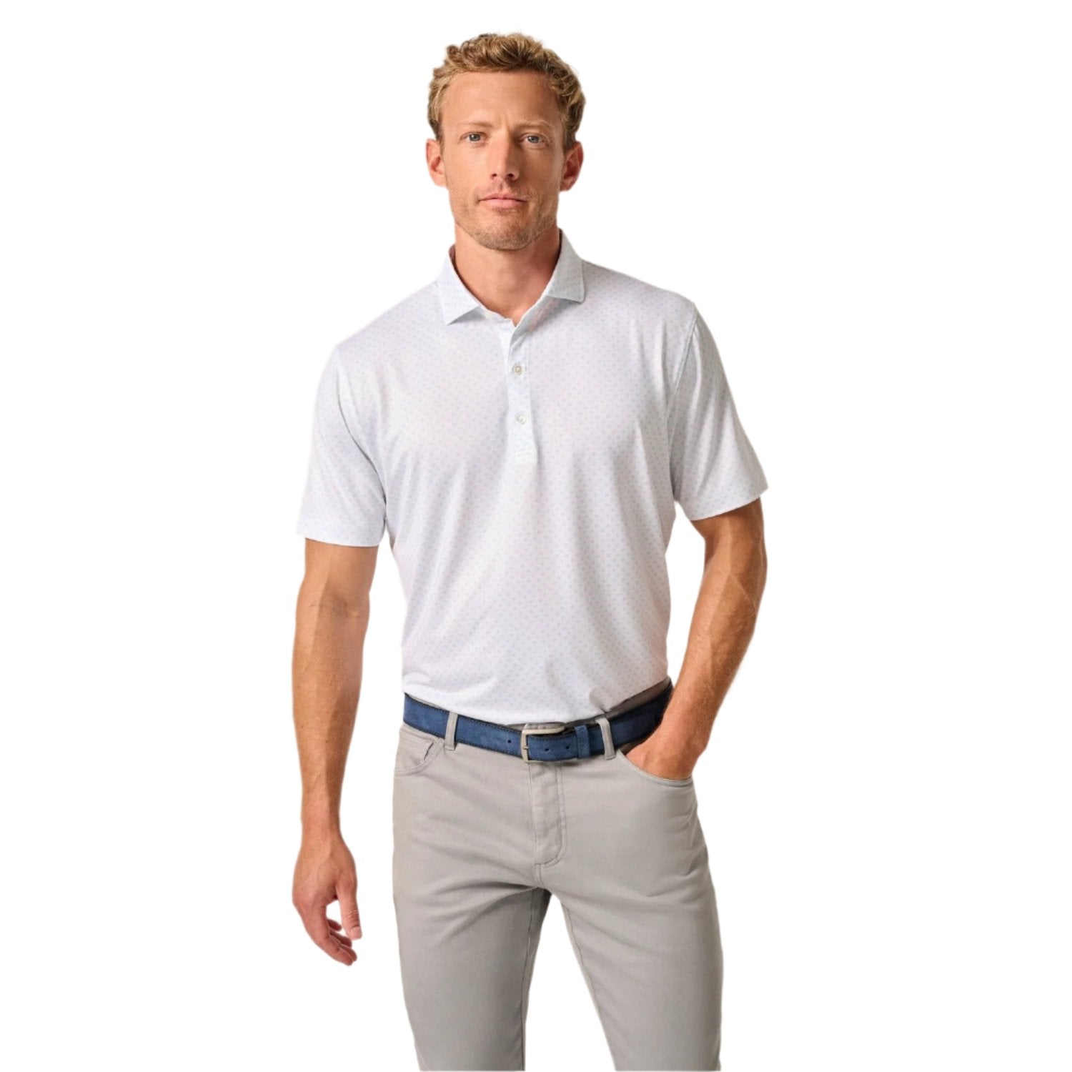 johnnie-O 01. MENS APPAREL - MENS SS SHIRTS - MENS SS POLO Men's Performance Jersey Polo - Prescott