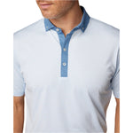 johnnie-O 01. MENS APPAREL - MENS SS SHIRTS - MENS SS POLO Men's Performance Jersey Polo - Walsh Stripe