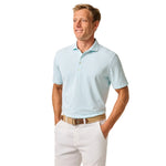 johnnie-O 01. MENS APPAREL - MENS SS SHIRTS - MENS SS POLO Men's Performance Mesh Polo - Stetson Stripe TARPON