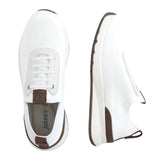 johnnie-O 04. MENS FOOTWEAR - MENS SHOES - MENS SHOES CASUAL Men's Prima Knit Mesh Sneaker WHITE