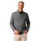 johnnie-O 01. MENS APPAREL - MENS HOODIES|SWEATERS - MENS PO Q ZIP Men's Raynor Merino 1/4 Zip Sweater CHARCOAL