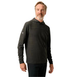 johnnie-O 01. MENS APPAREL - MENS LS SHIRTS - MENS LS HOODY Men's Remmy Lightweight Performance Hoodie BLACK