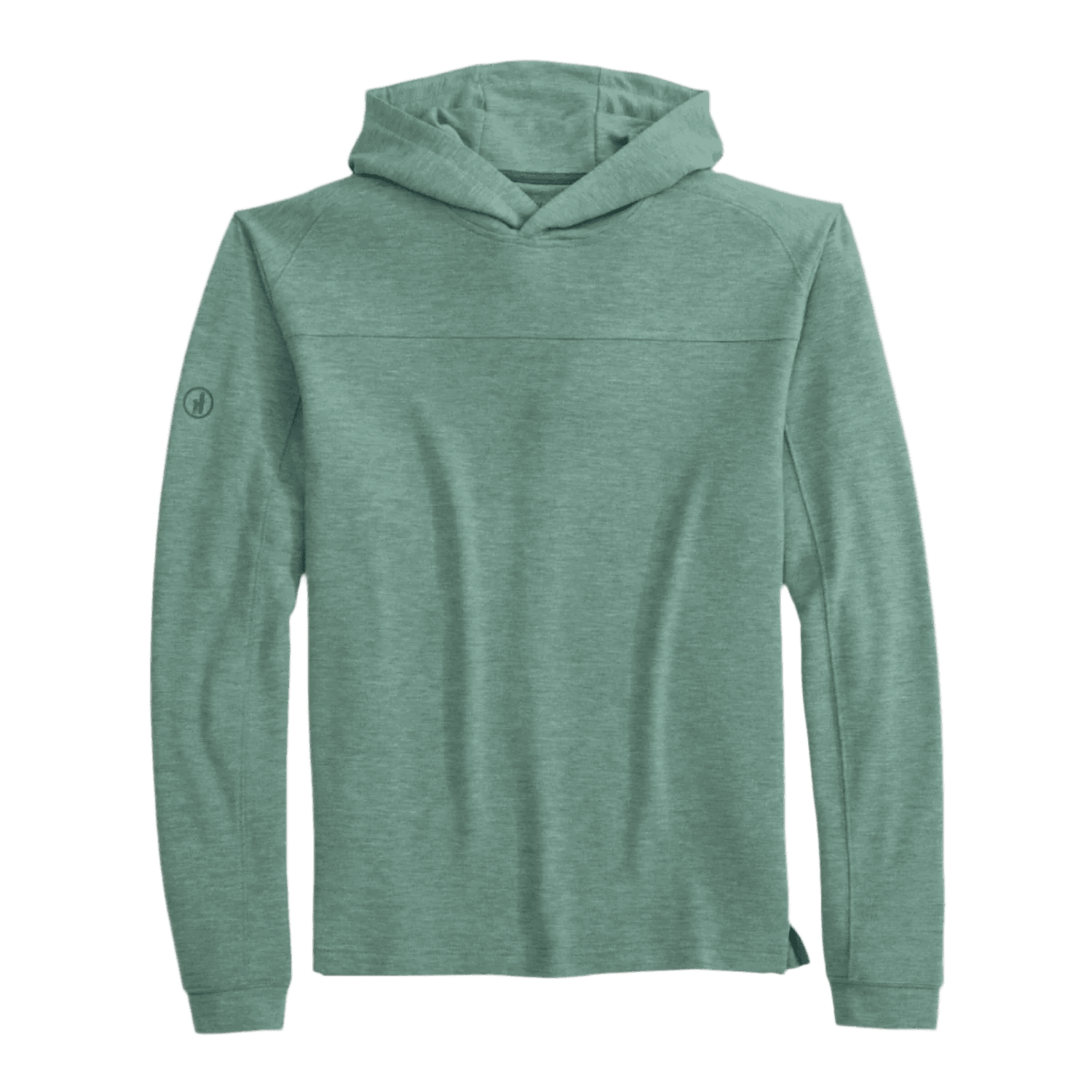 johnnie-O 01. MENS APPAREL - MENS LS SHIRTS - MENS LS HOODY Men's Remmy Lightweight Performance Hoodie GREEN GRASS