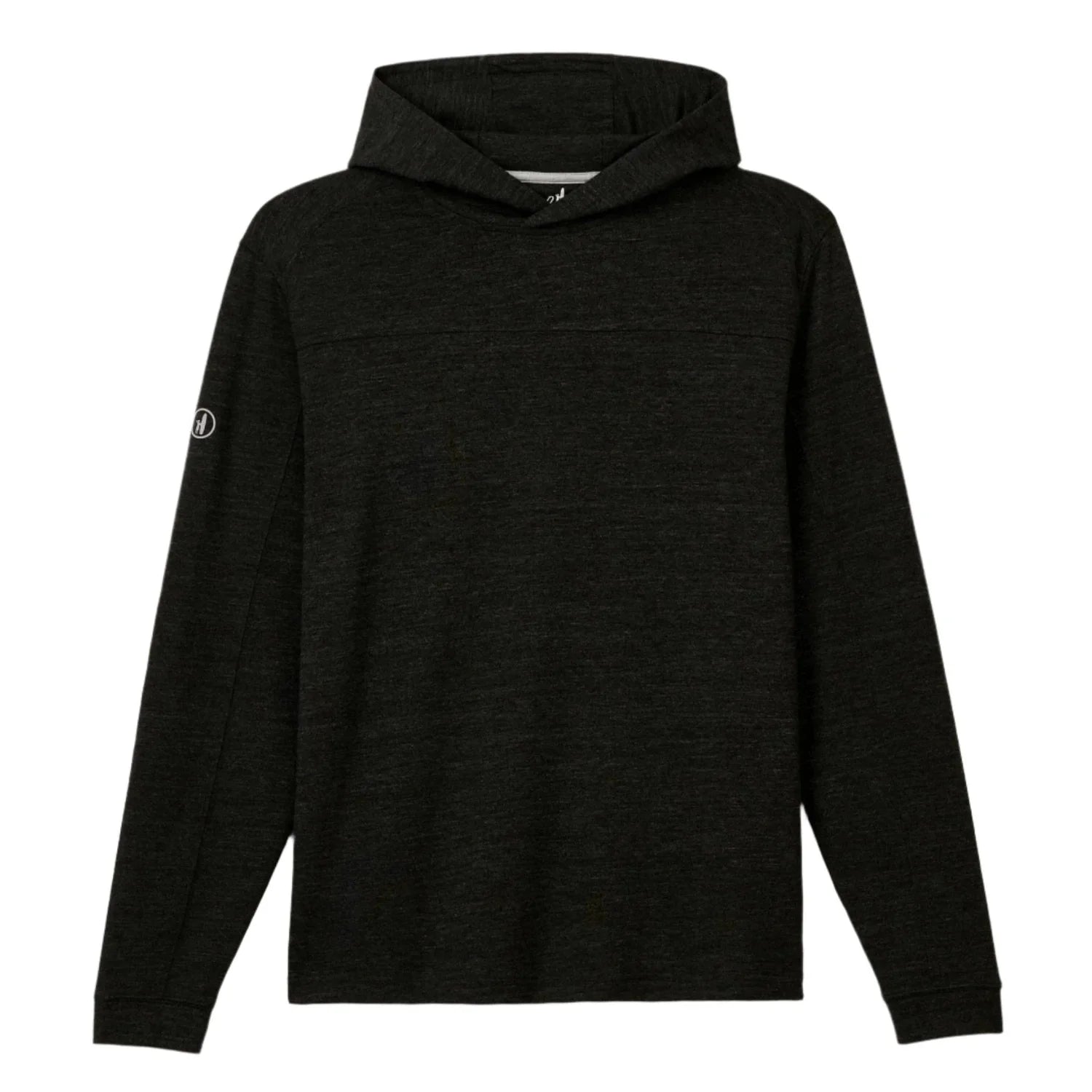johnnie-O 01. MENS APPAREL - MENS LS SHIRTS - MENS LS HOODY Men's Remmy Lightweight Performance Hoodie BLACK