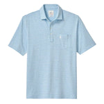 johnnie-O 01. MENS APPAREL - MENS SS SHIRTS - MENS SS POLO Men's Ryan Original Four-Button Polo CLOUD BLUE