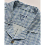 johnnie-O 01. MENS APPAREL - MENS SS SHIRTS - MENS SS BUTTON UP Men's Short Sleeve Hangin' Out Button Up Shirt - Shackleford NAVY