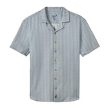 johnnie-O 01. MENS APPAREL - MENS SS SHIRTS - MENS SS BUTTON UP Men's Short Sleeve Hangin' Out Button Up Shirt - Shackleford NAVY