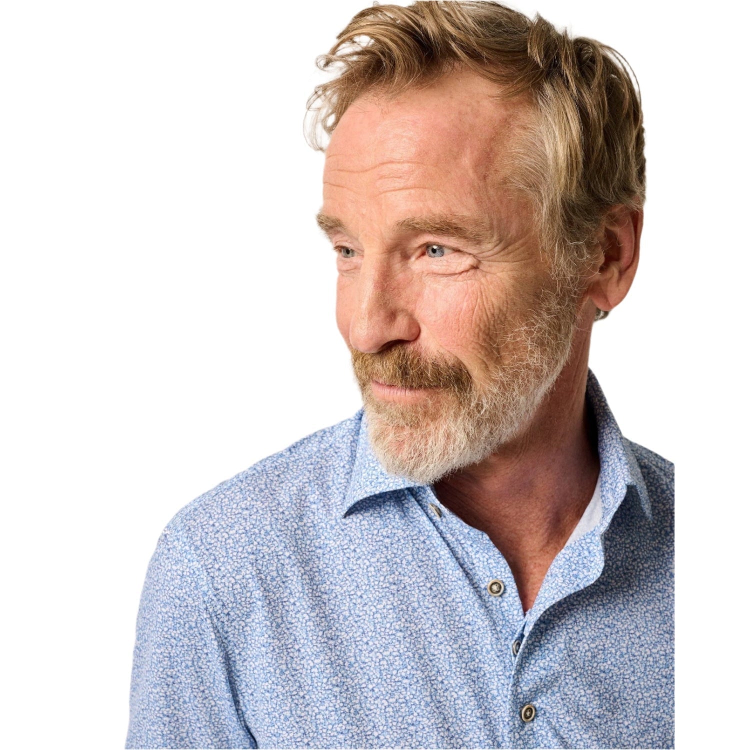 johnnie-O 01. MENS APPAREL - MENS SS SHIRTS - MENS SS BUTTON UP Men's Short Sleeve Hangin' Out Knit Button Up Shirt - Waylan MALIBLU