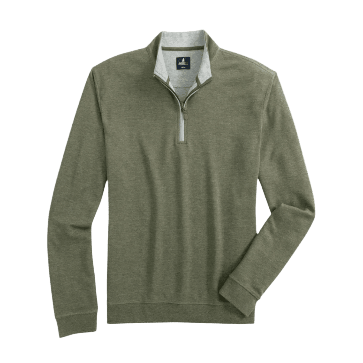johnnie-O 01. MENS APPAREL - MENS HOODIES|SWEATERS - MENS PO Q ZIP Men's Sully 1/4 Zip Pullover SEQUOIA