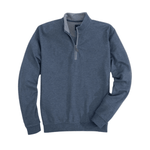 johnnie-O 01. MENS APPAREL - MENS HOODIES|SWEATERS - MENS PO Q ZIP Men's Sully 1/4 Zip Pullover HELIOS BLUE