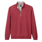 johnnie-O 01. MENS APPAREL - MENS HOODIES|SWEATERS - MENS PO Q ZIP Men's Sully 1/4 Zip Pullover PORT
