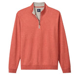 johnnie-O 01. MENS APPAREL - MENS HOODIES|SWEATERS - MENS PO Q ZIP Men's Sully 1/4 Zip Pullover SNAPPER
