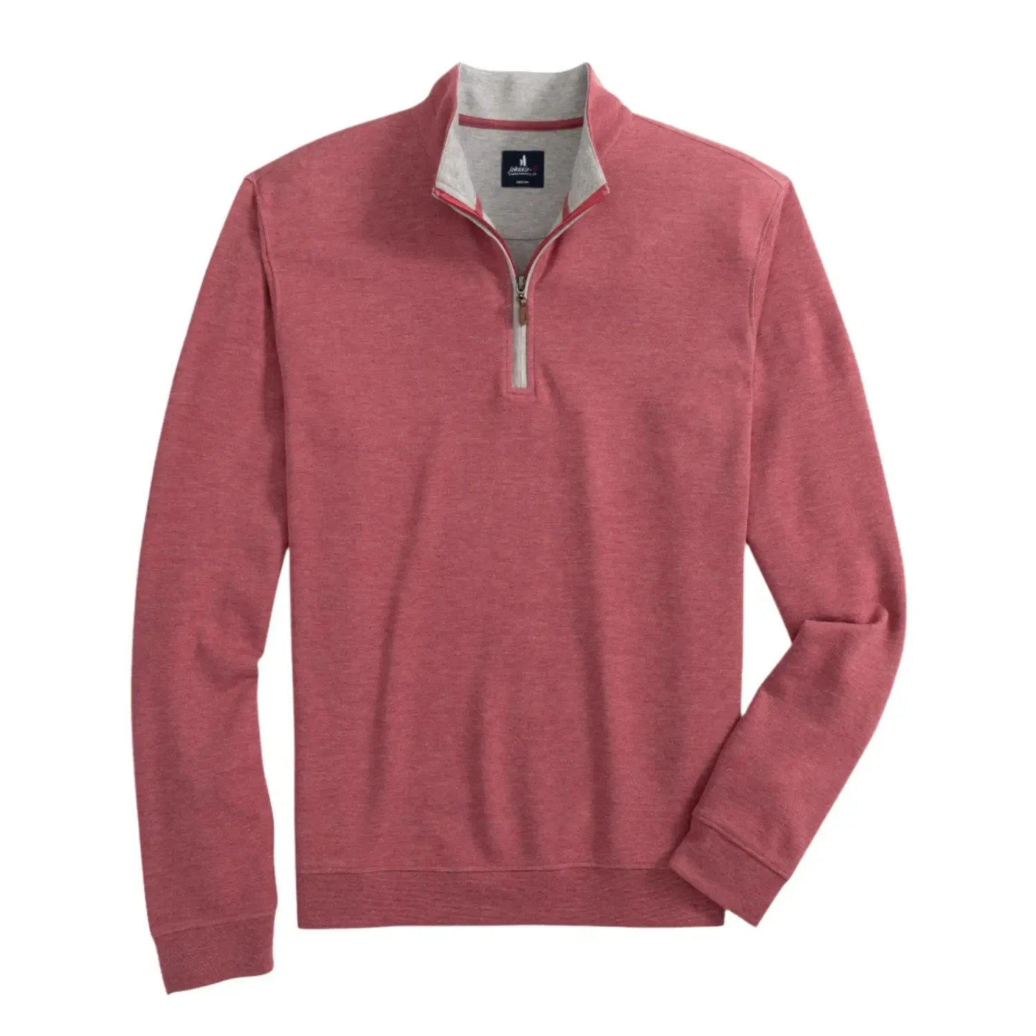 johnnie-O 01. MENS APPAREL - MENS HOODIES|SWEATERS - MENS PO Q ZIP Men's Sully 1/4 Zip Pullover VOLCANO