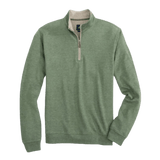 johnnie-O 01. MENS APPAREL - MENS HOODIES|SWEATERS - MENS PO Q ZIP Men's Sully 1/4 Zip Pullover EVERGREEN