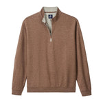 johnnie-O 01. MENS APPAREL - MENS HOODIES|SWEATERS - MENS PO Q ZIP Men's Sully 1/4 Zip Pullover GRIZZLY