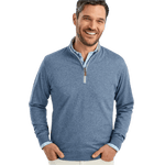 johnnie-O 01. MENS APPAREL - MENS HOODIES|SWEATERS - MENS PO Q ZIP Men's Sully 1/4 Zip Pullover ADRF ADRIFT