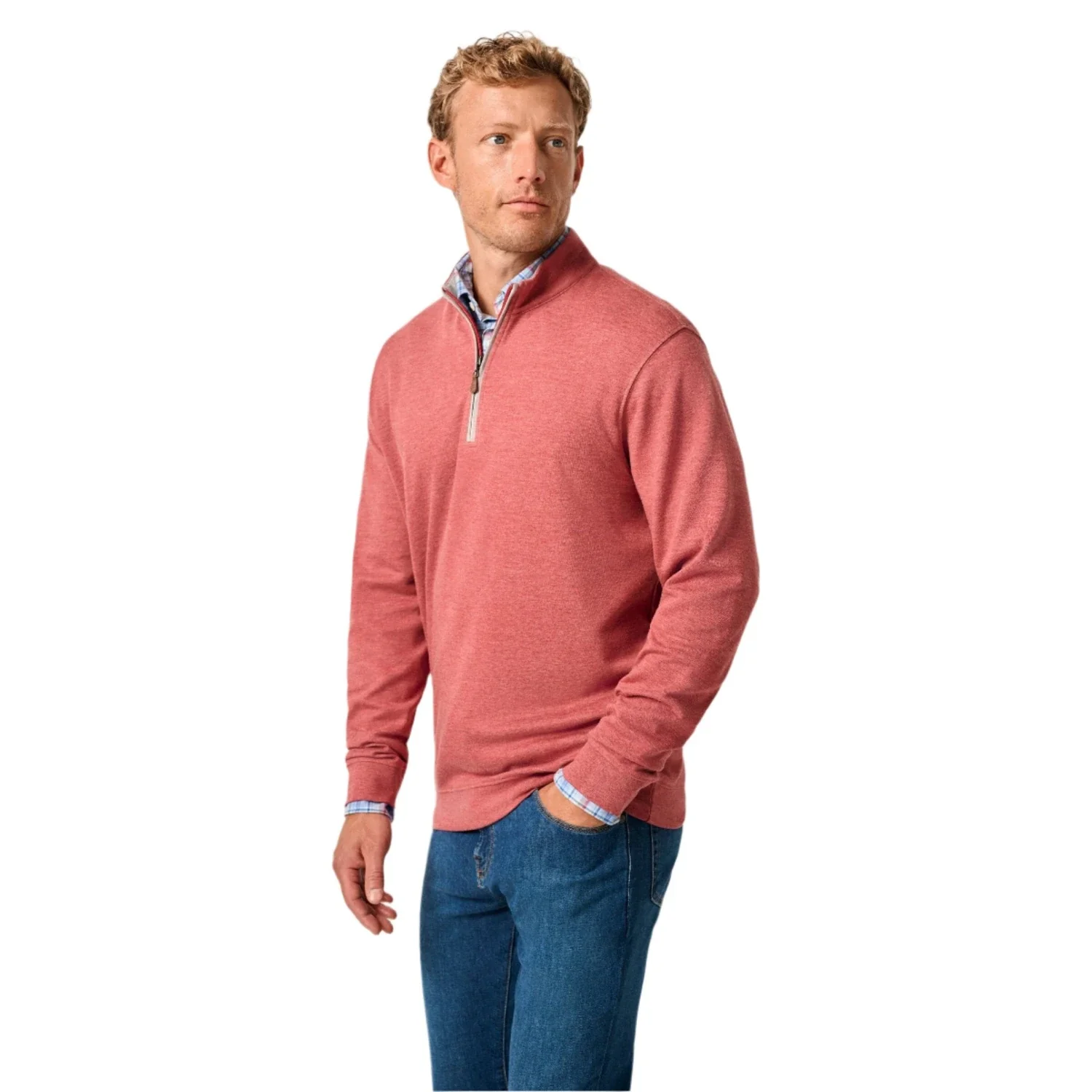 johnnie-O 01. MENS APPAREL - MENS HOODIES|SWEATERS - MENS PO Q ZIP Men's Sully 1/4 Zip Pullover MAYA