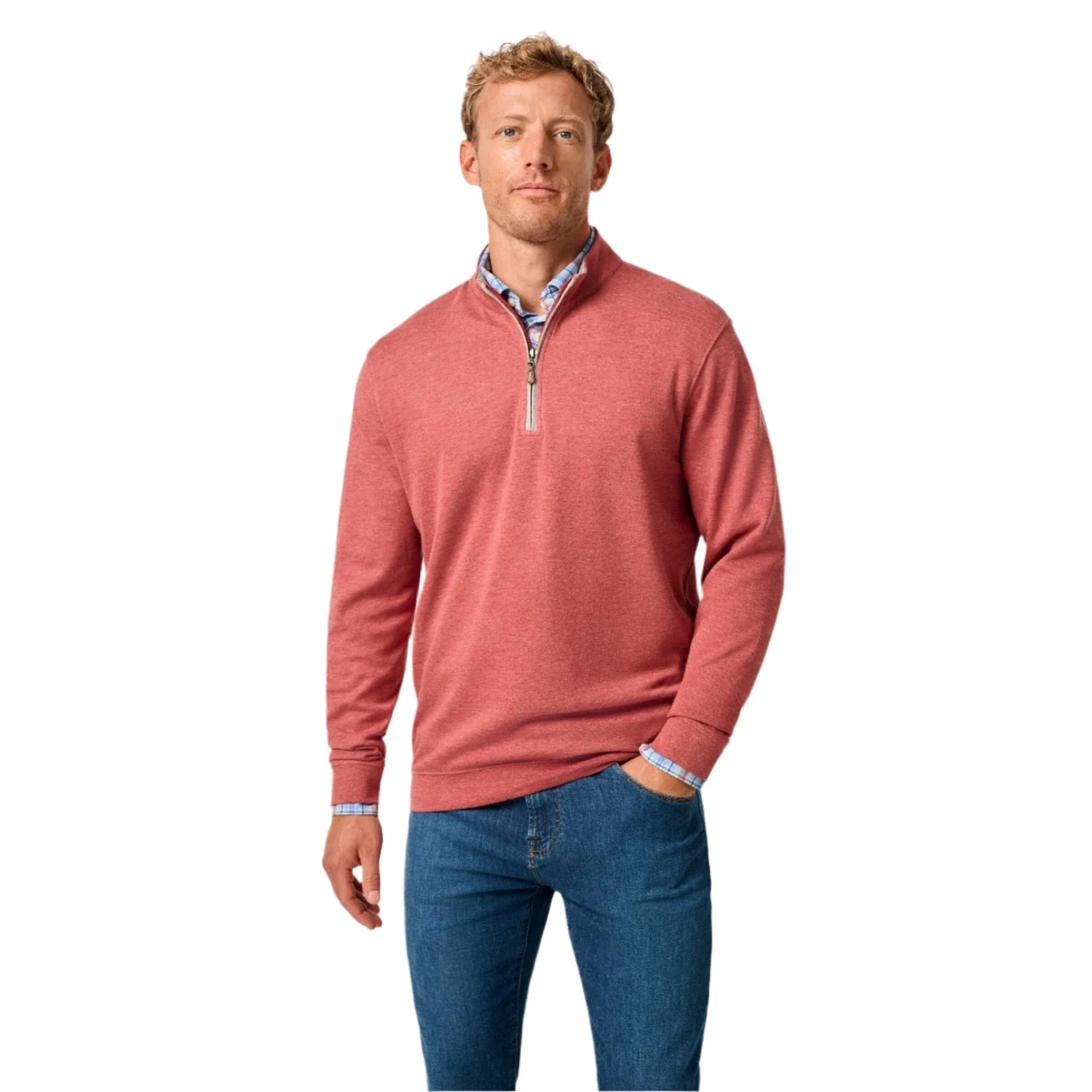 johnnie-O 01. MENS APPAREL - MENS HOODIES|SWEATERS - MENS PO Q ZIP Men's Sully 1/4 Zip Pullover MAYA