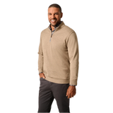 johnnie-O 01. MENS APPAREL - MENS HOODIES|SWEATERS - MENS PO Q ZIP Men's Sully 1/4 Zip Pullover CEDAR