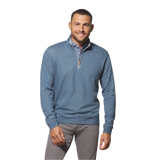 johnnie-O 01. MENS APPAREL - MENS HOODIES|SWEATERS - MENS PO Q ZIP Men's Sully 1/4 Zip Pullover HELIOS BLUE