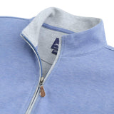 johnnie-O 01. MENS APPAREL - MENS HOODIES|SWEATERS - MENS PO Q ZIP Men's Sully 1/4 Zip Pullover LAGUNA BLUE