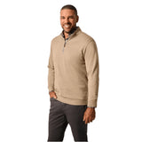 johnnie-O 01. MENS APPAREL - MENS HOODIES|SWEATERS - MENS PO Q ZIP Men's Sully 1/4 Zip Pullover CEDAR