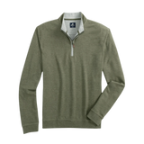 johnnie-O 01. MENS APPAREL - MENS HOODIES|SWEATERS - MENS PO Q ZIP Men's Sully 1/4 Zip Pullover SEQUOIA