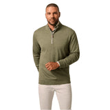 johnnie-O 01. MENS APPAREL - MENS HOODIES|SWEATERS - MENS PO Q ZIP Men's Sully 1/4 Zip Pullover SEQUOIA