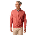 johnnie-O 01. MENS APPAREL - MENS HOODIES|SWEATERS - MENS PO Q ZIP Men's Sully 1/4 Zip Pullover SNAPPER