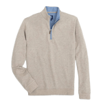 johnnie-O 01. MENS APPAREL - MENS HOODIES|SWEATERS - MENS PO Q ZIP Men's Sully 1/4 Zip Pullover WHET WHEAT