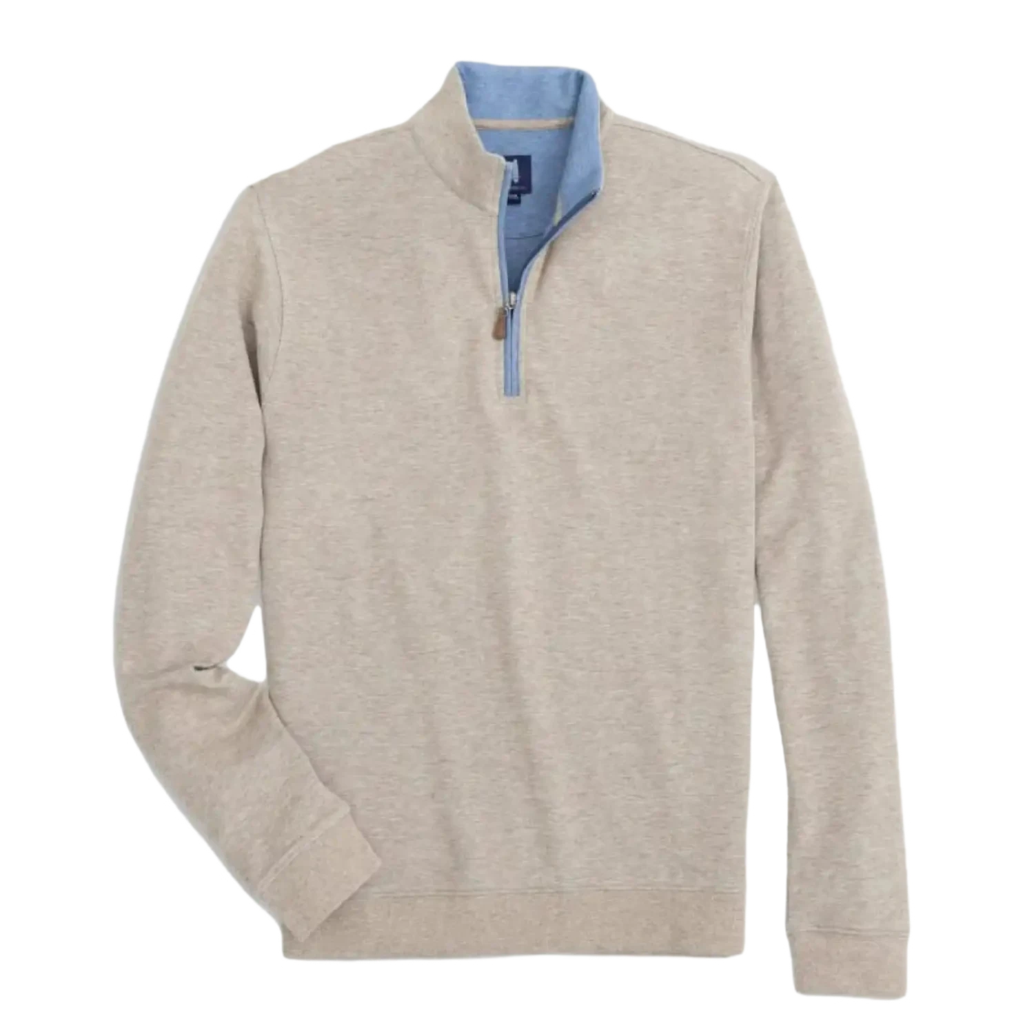 johnnie-O 01. MENS APPAREL - MENS HOODIES|SWEATERS - MENS PO Q ZIP Men's Sully 1/4 Zip Pullover WHET WHEAT