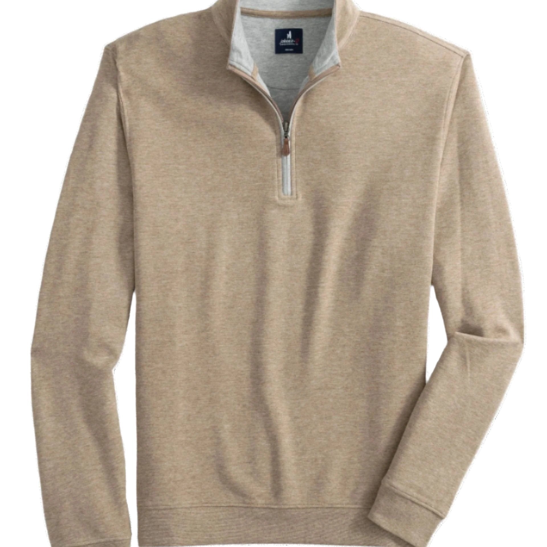 johnnie-O 01. MENS APPAREL - MENS HOODIES|SWEATERS - MENS PO Q ZIP Men's Sully Quarter Zip Pullover CEDAR