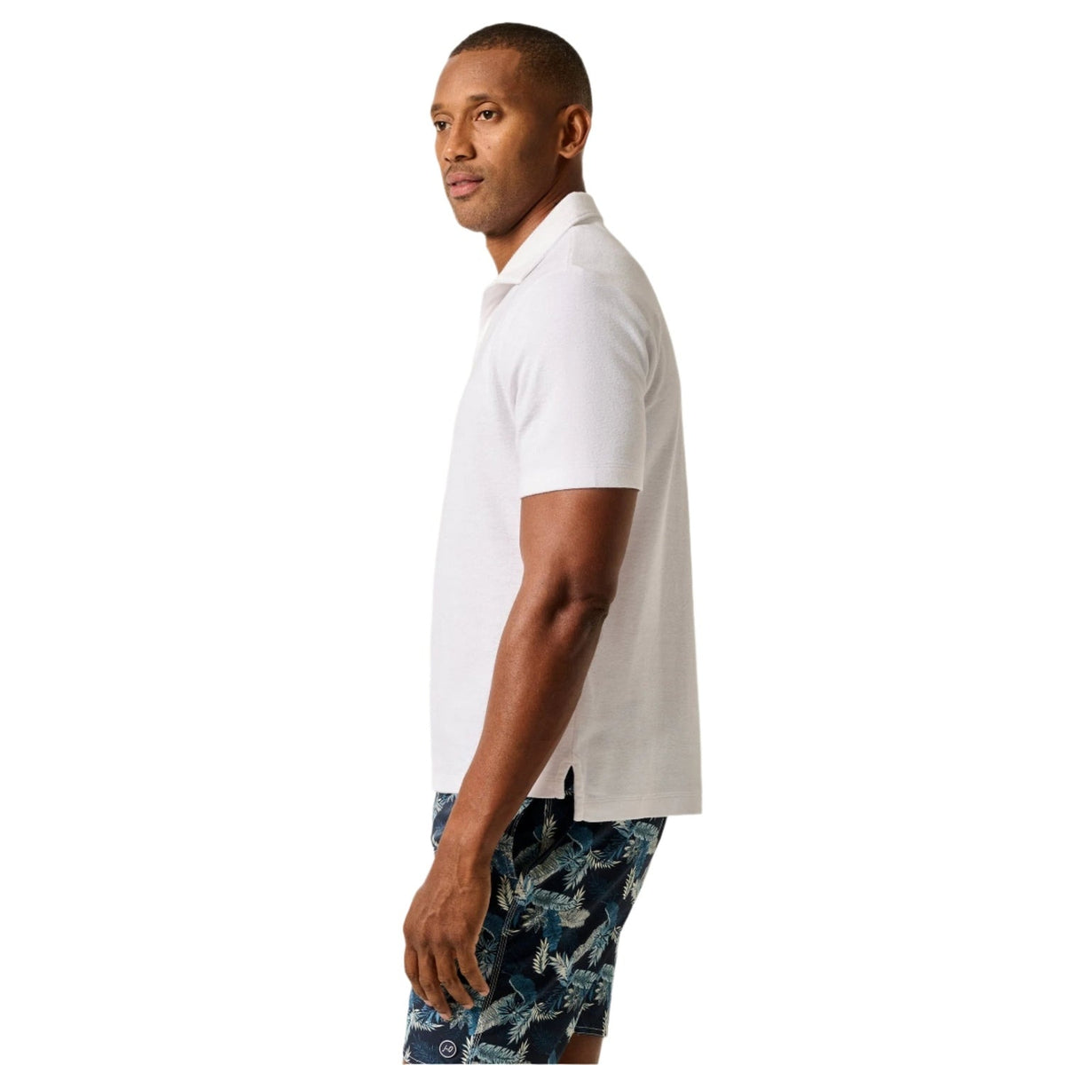 Men’s Terry Johnny Collar Polo - Frankie johnnie-O