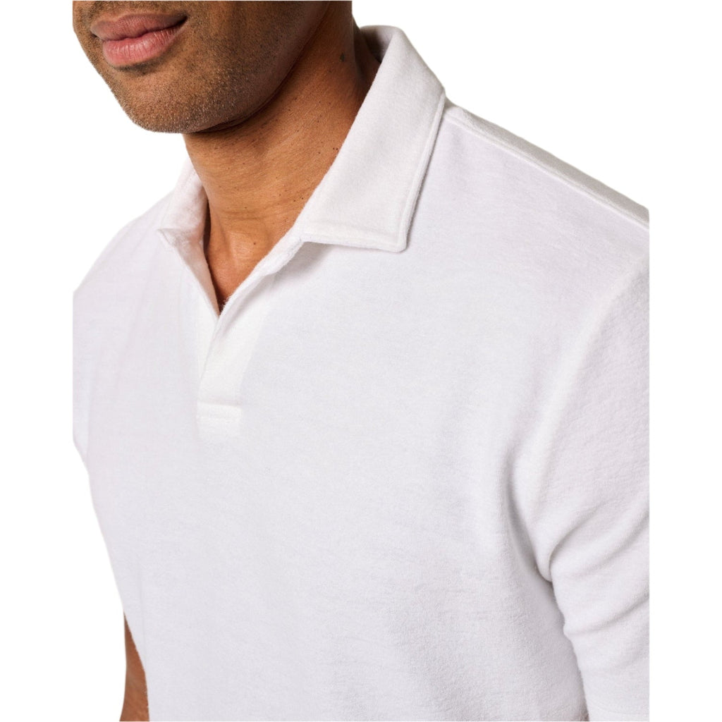 Men’s Terry Johnny Collar Polo - Frankie johnnie-O