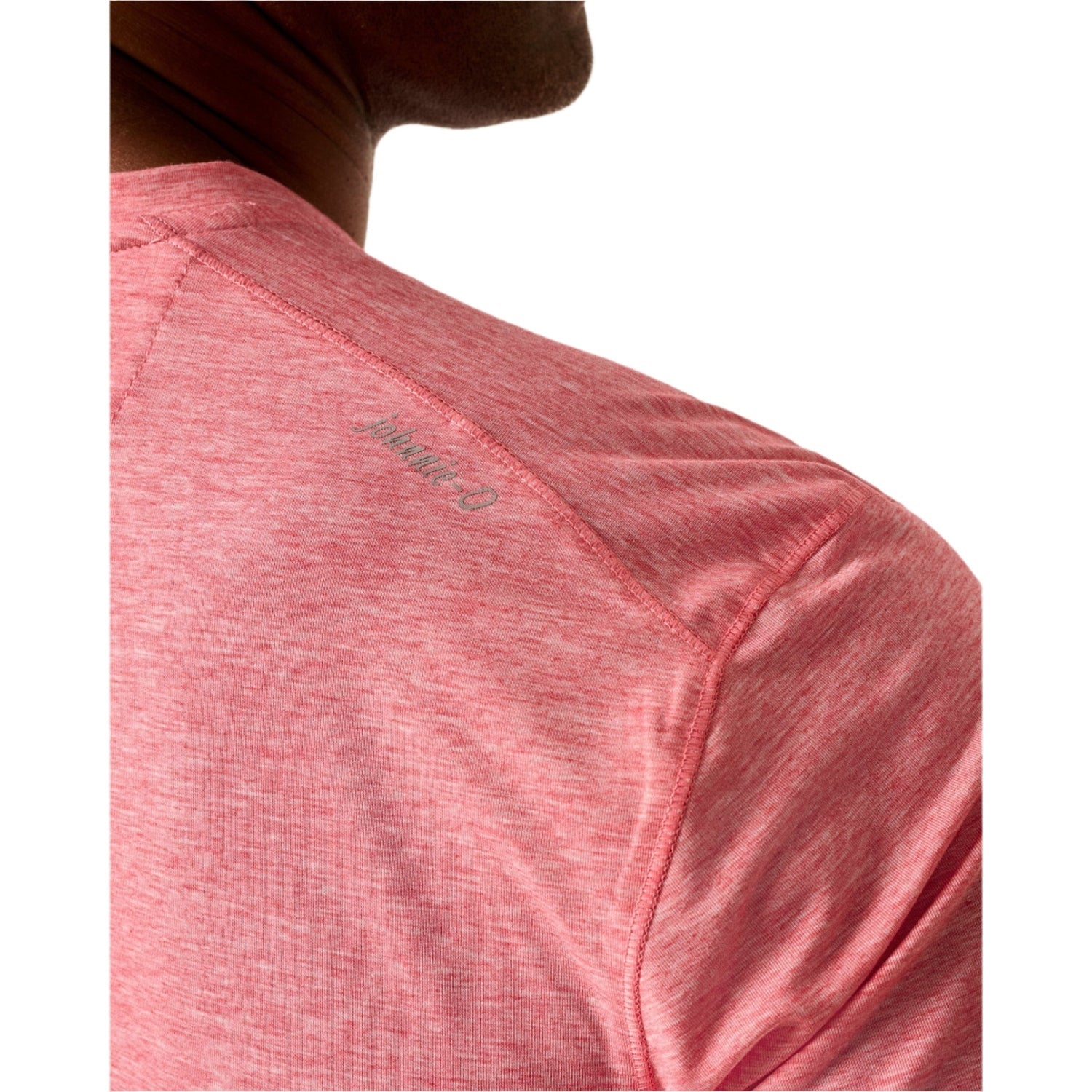 johnnie-O 01. MENS APPAREL - MENS T-SHIRTS - MENS T-SHIRT SS Men's The Course Performance T-Shirt ROUGE RED