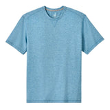 johnnie-O 01. MENS APPAREL - MENS T-SHIRTS - MENS T-SHIRT SS Men's The Course Performance T-Shirt BARRELS BLUE