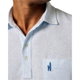 johnnie-O 01. MENS APPAREL - MENS SS SHIRTS - MENS SS POLO Men's The Heathered Original Polo 2.0 AIR