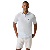 johnnie-O 01. MENS APPAREL - MENS SS SHIRTS - MENS SS POLO Men's The Heathered Original Polo 2.0 AIR