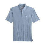 johnnie-O 01. MENS APPAREL - MENS SS SHIRTS - MENS SS POLO Men's The Heathered Original Polo 2.0 COASTAL