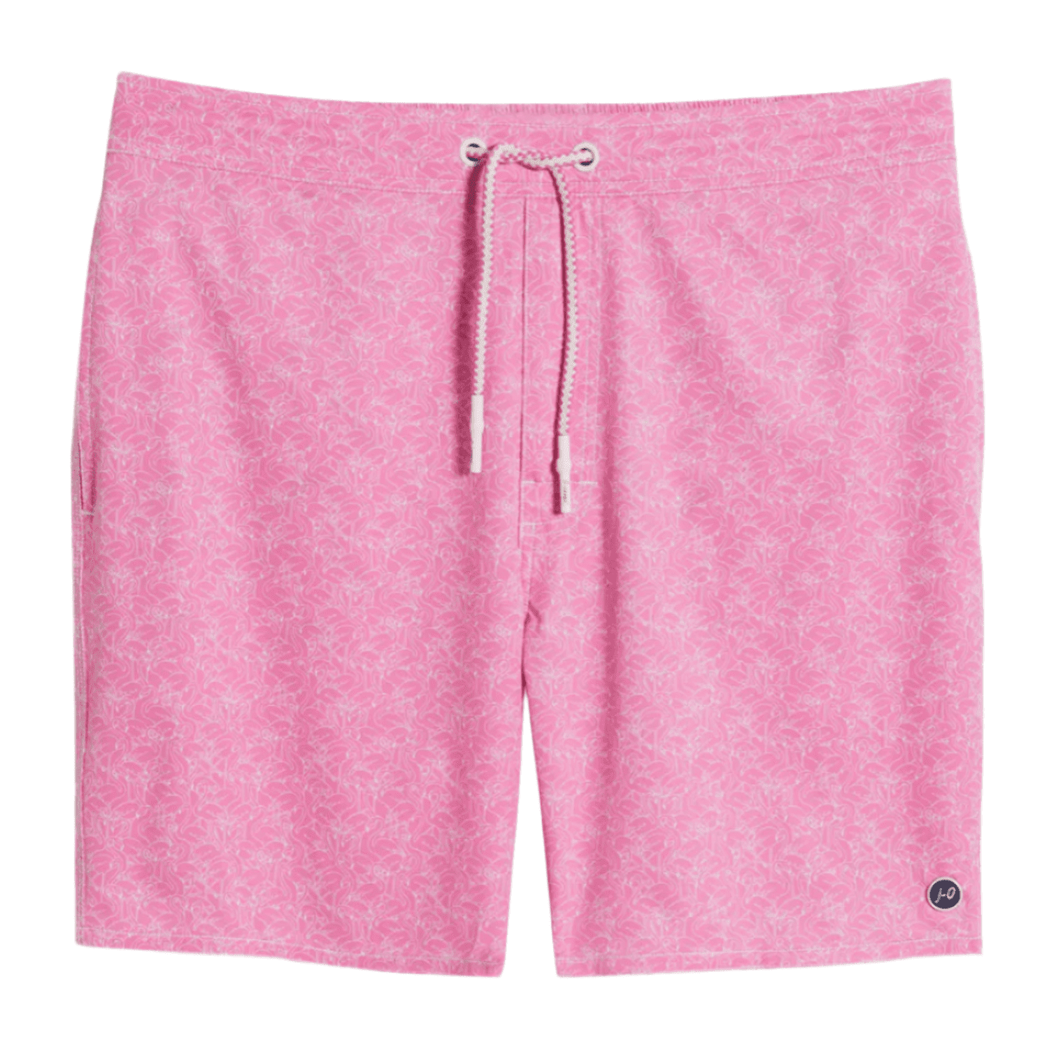 johnnie-O 01. MENS APPAREL - MENS SHORTS - MENS SHORTS SWIM Men's Tickled Pink Half Elastic 7" Surf Shorts CABO