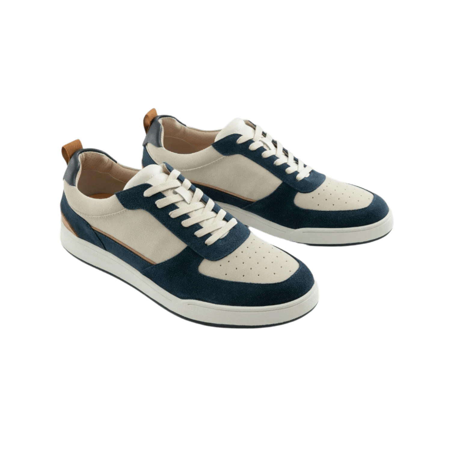 johnnie-O 04. MENS FOOTWEAR - MENS SHOES - MENS SHOES CASUAL Men's Topspin Court Sneaker NAVY | WHITE