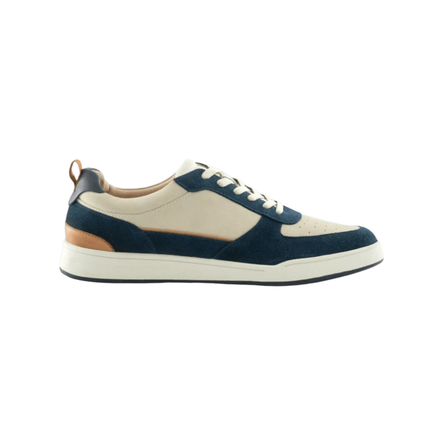 johnnie-O 04. MENS FOOTWEAR - MENS SHOES - MENS SHOES CASUAL Men's Topspin Court Sneaker NAVY | WHITE